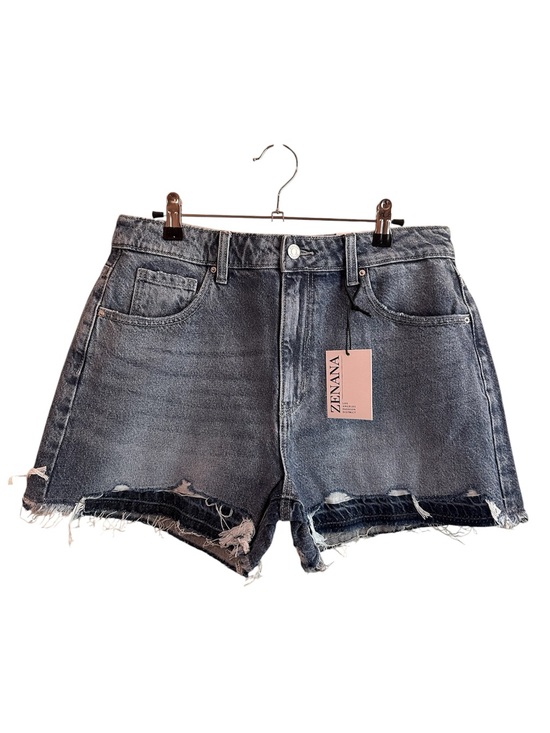 Zenana Outfitters Pants - Zenana Outfitters Distressed Denim Shorts